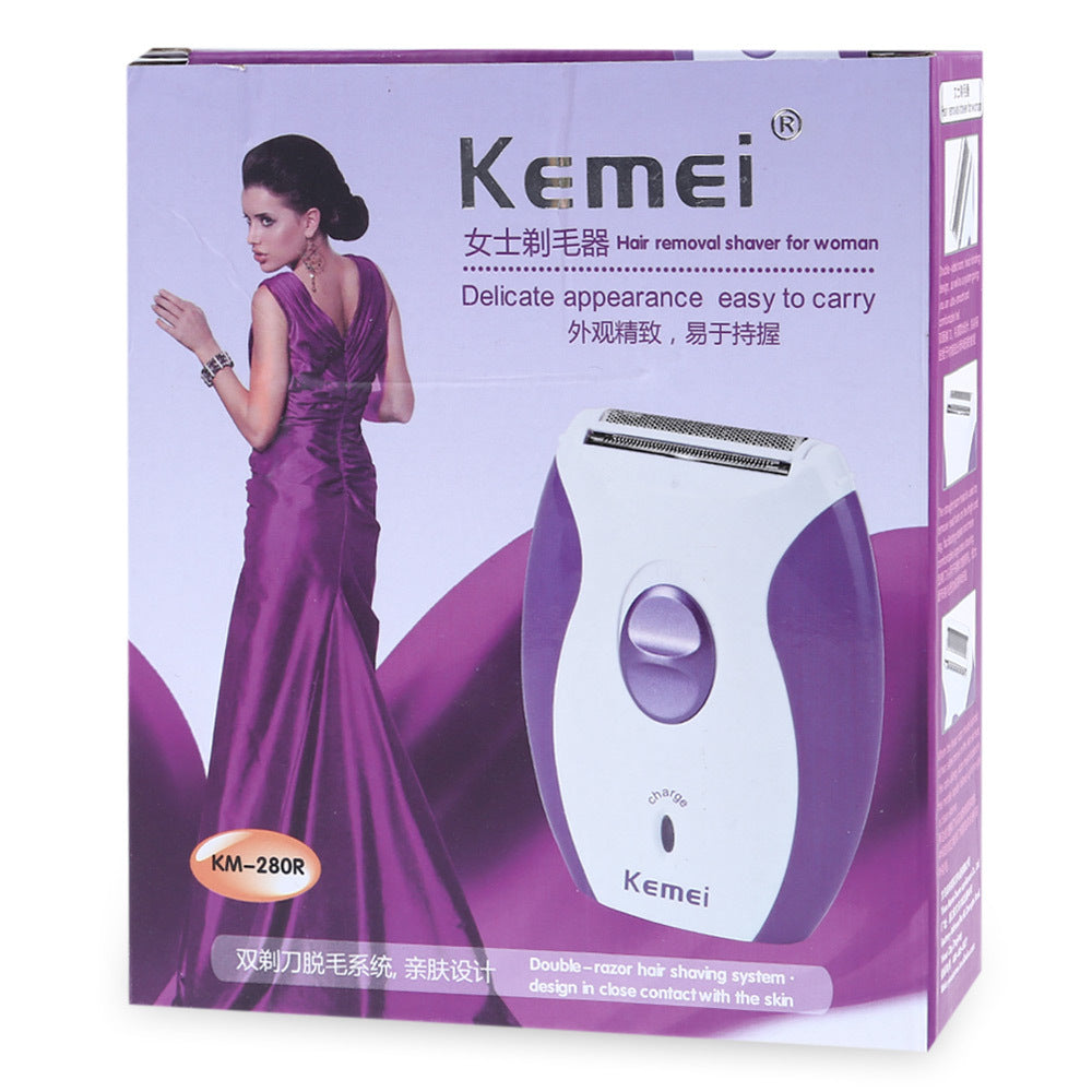 KEMEI KM-280R Women's Rechargeable Shaver
